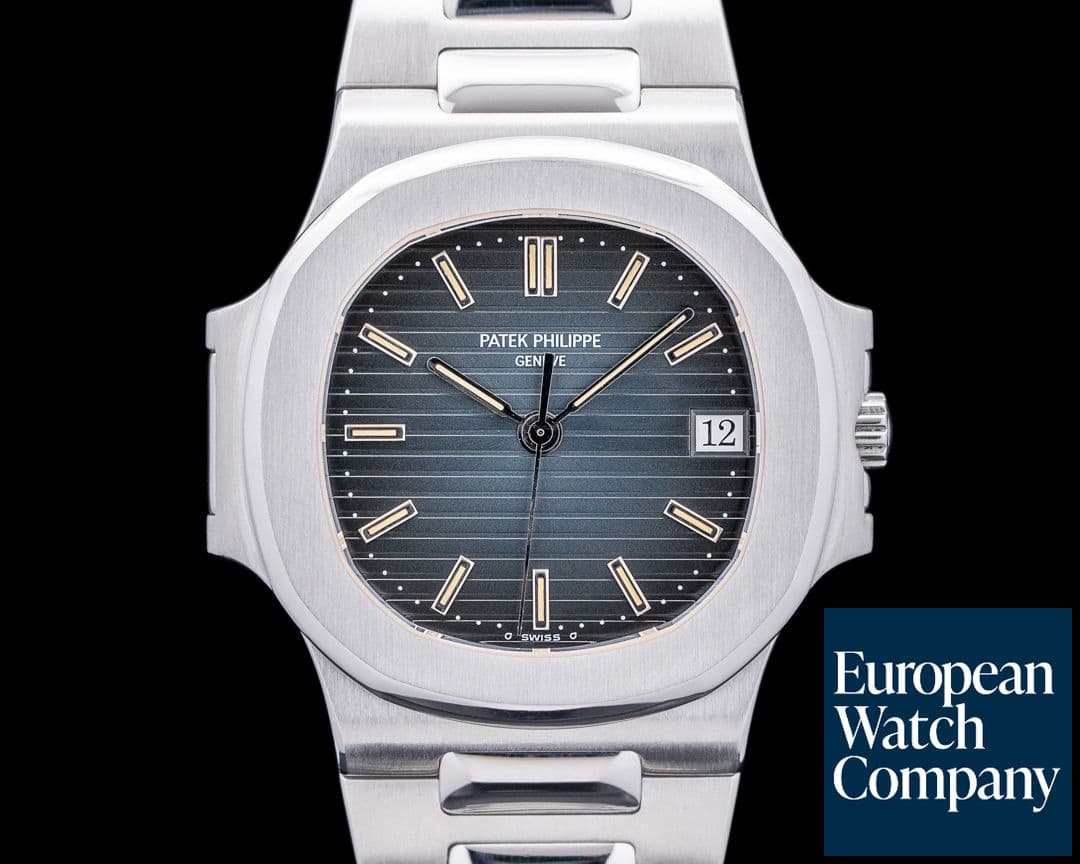 Image of Patek Philippe Nautilus 3800 Automatic Blue Dial SS