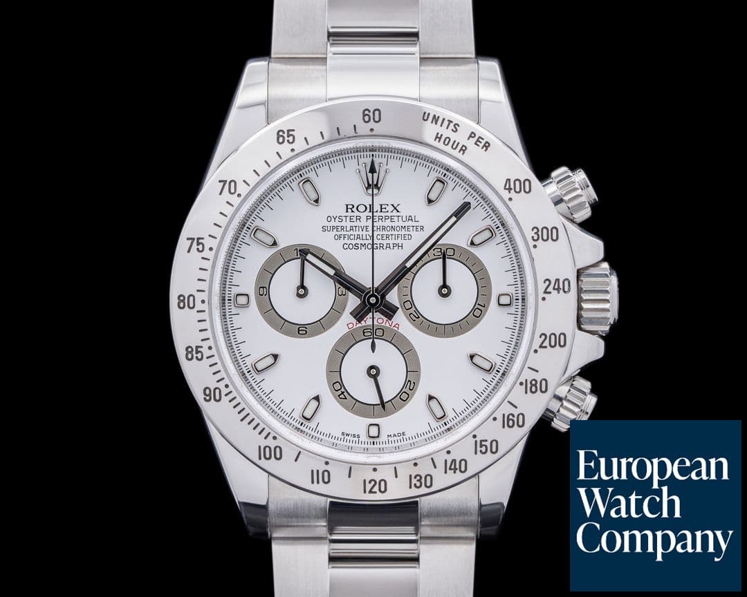 Image of Rolex Daytona 116520 White Dial SS
