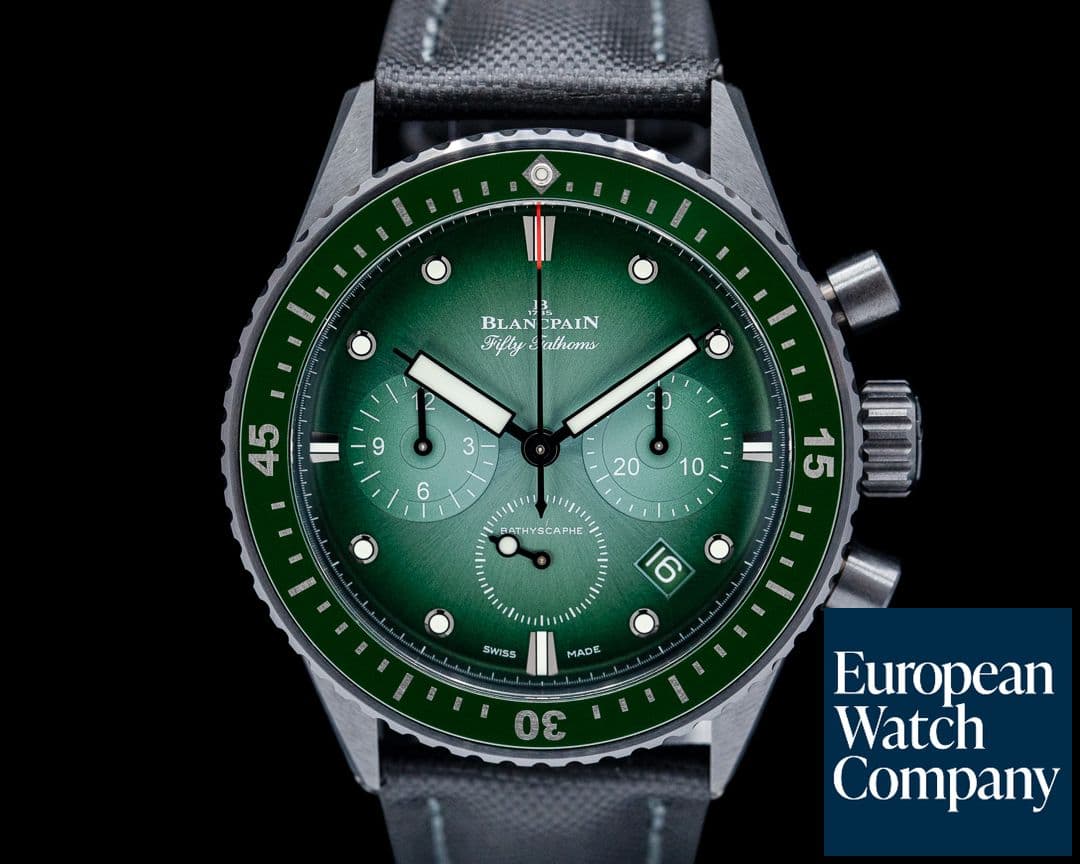 Image of Blancpain Fifty Fathoms Bathyscaphe Flyback Chronograph Ceramic