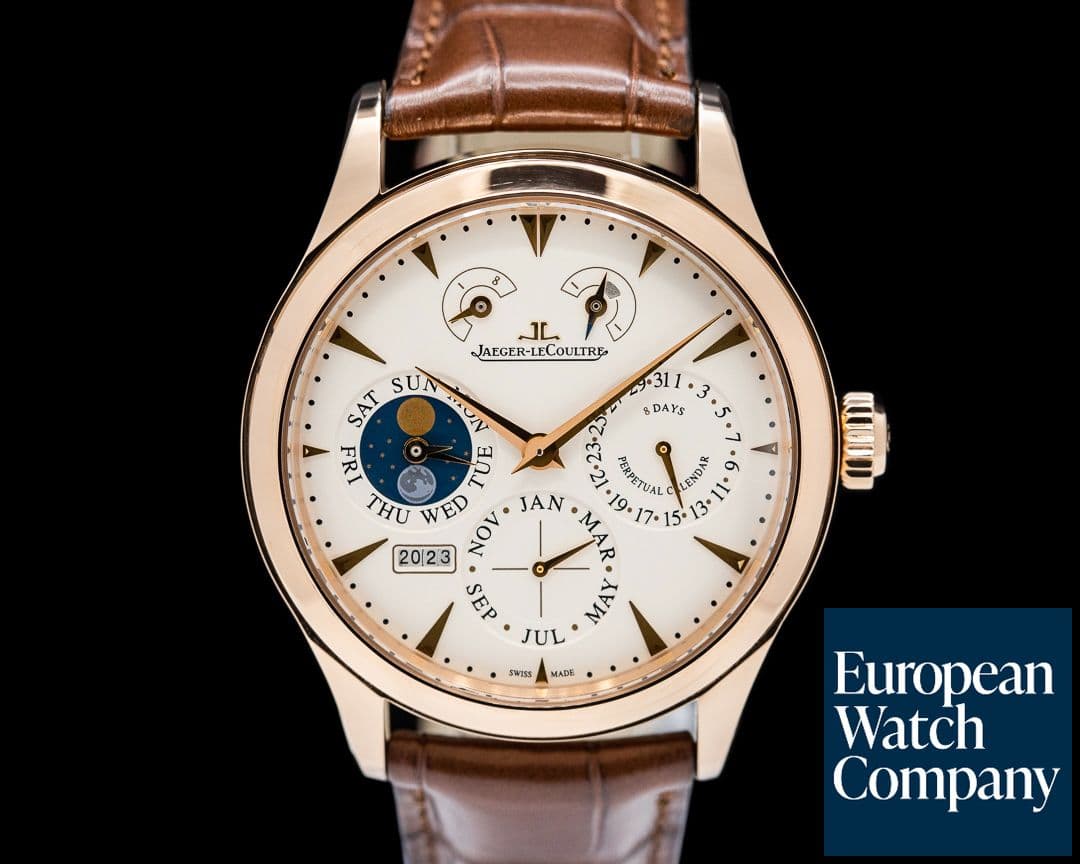 Image of Jaeger LeCoultre Master Perpetual 8 Days Rose Gold