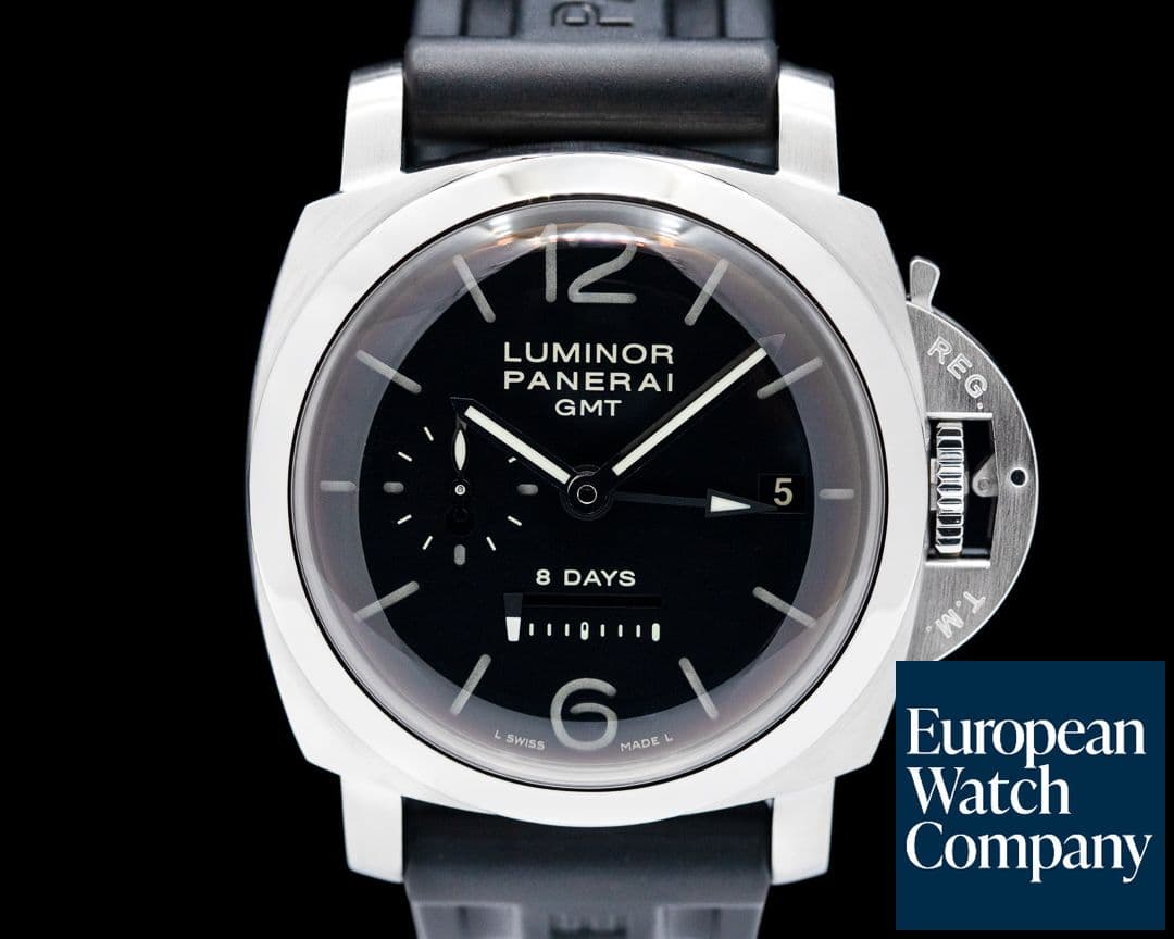 Image of Panerai Luminor 1950 8 Day Manual Wind GMT PAM00233