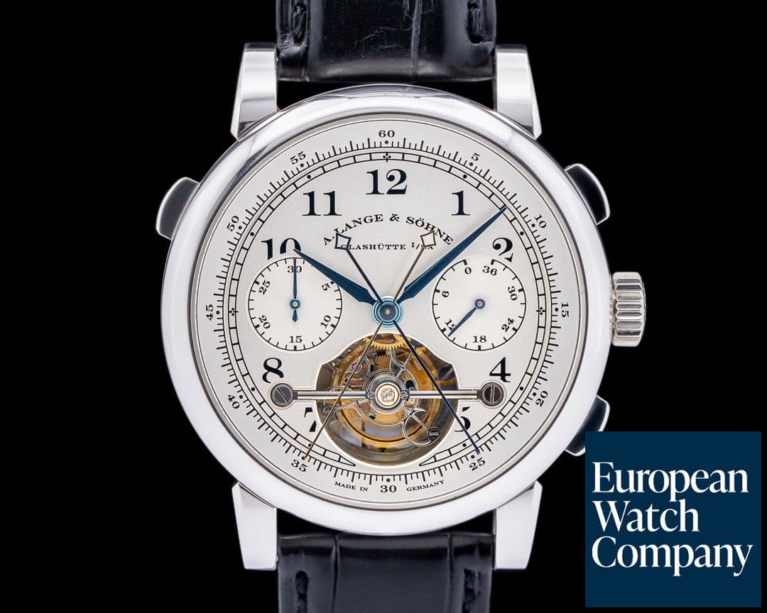 Image of A. Lange and Sohne Tourbograph "Pour Le Merite" Platinum