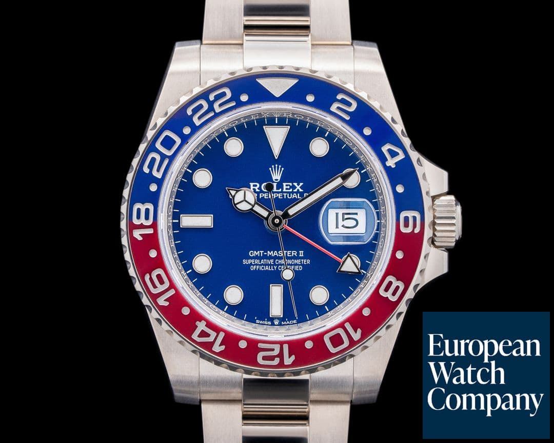 Image of Rolex GMT Master II 126719 Ceramic "Pepsi" 18K Blue Dial