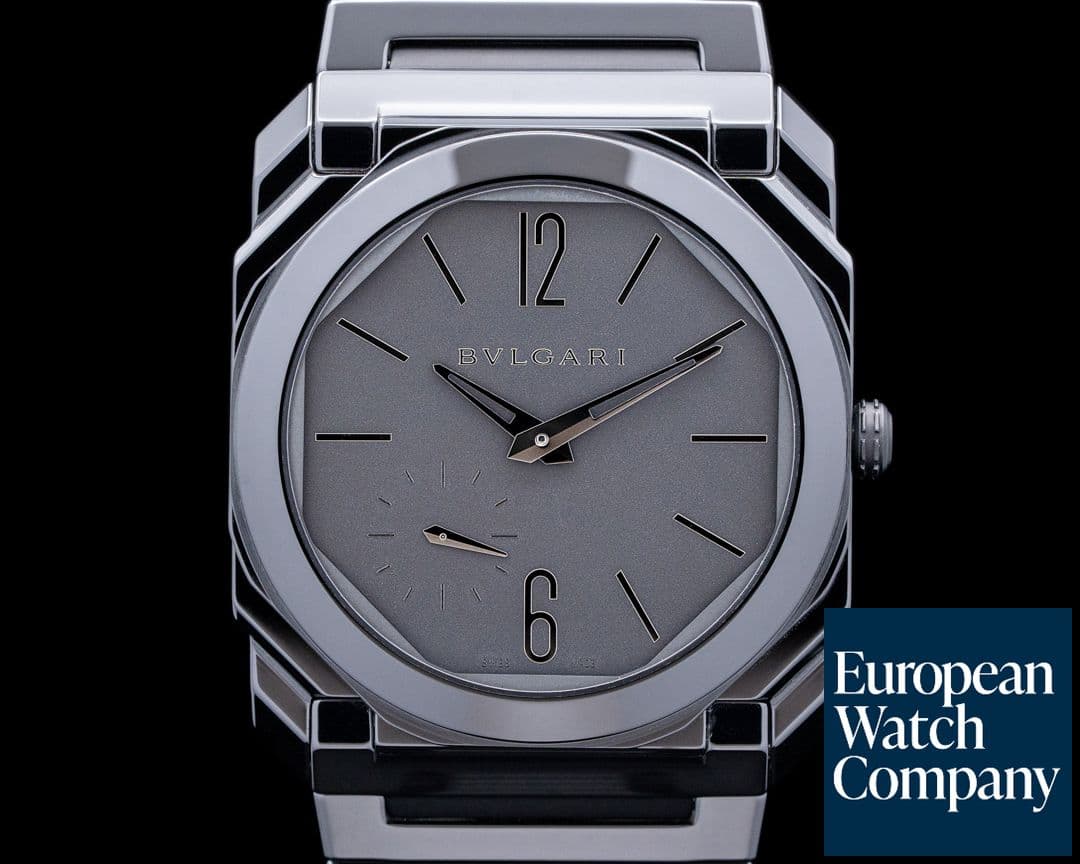 Image of Bulgari Octo Finissimo Extra Thin Polished Black Ceramic