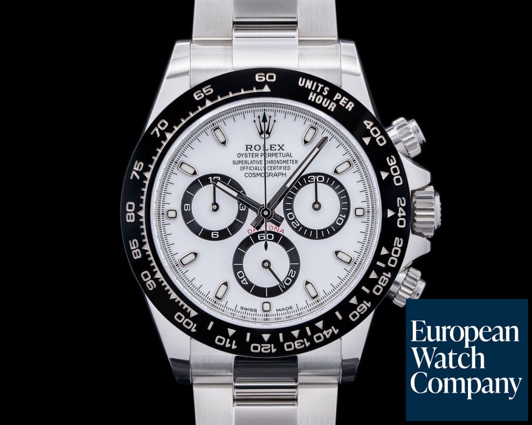 Image of Rolex Daytona 116500 Ceramic Bezel SS / White Dial