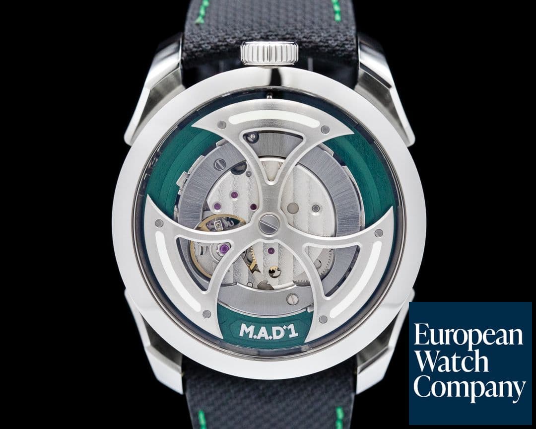 Image of MB&F M.A.D 1 Green "Lucky Clover"
