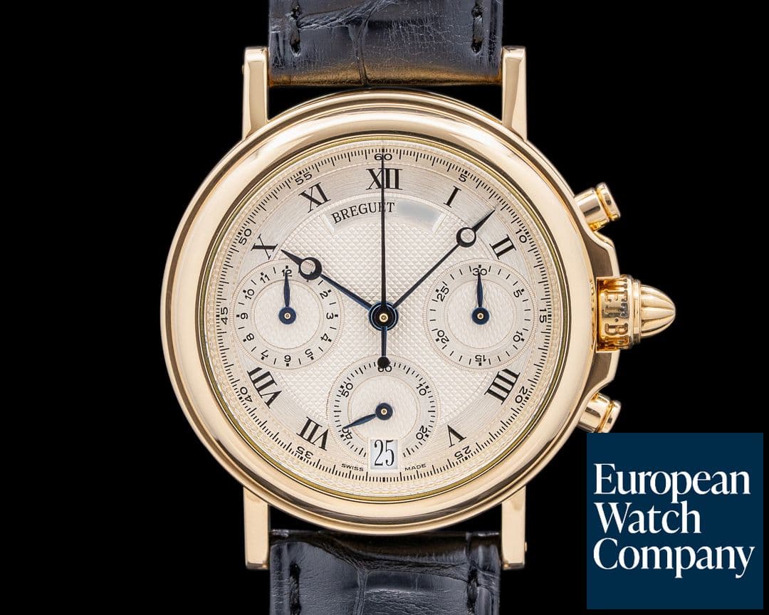 Image of Breguet Marine Chronograph 18K Yellow Gold