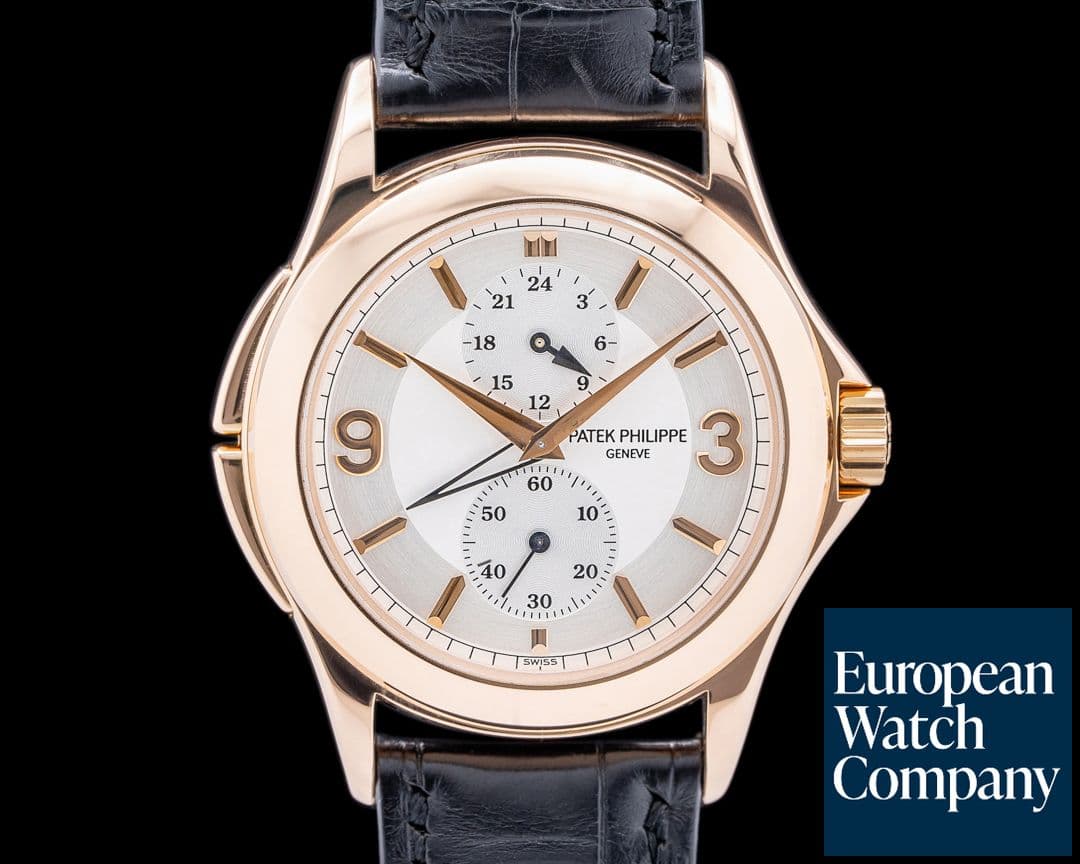 Image of Patek Philippe Travel Time 18K Rose Gold / Breguet Numerals