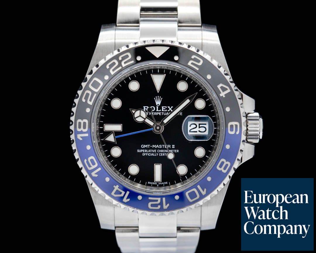 Image of Rolex GMT Master II 116710BLNR Ceramic "Batman" SS