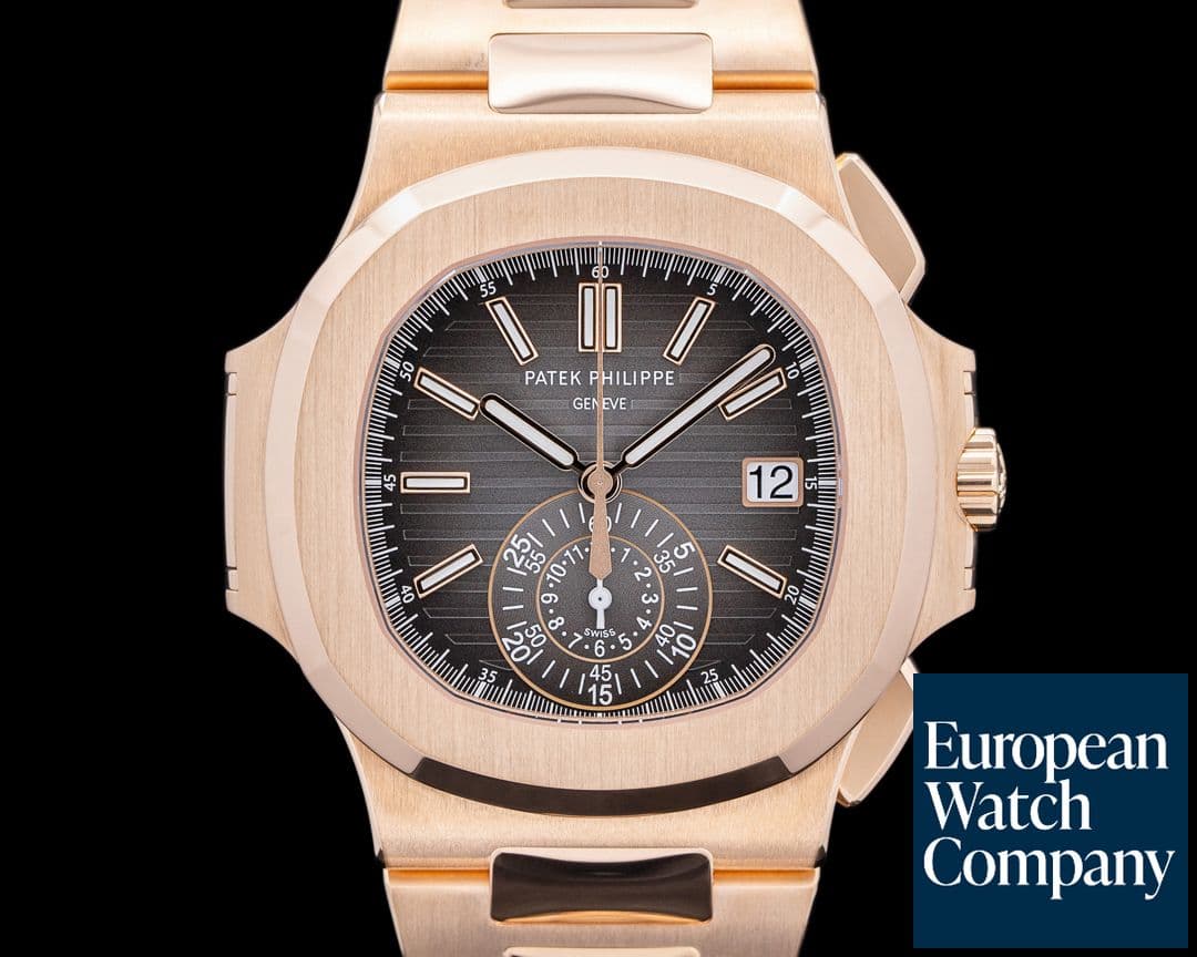 Image of Patek Philippe Nautilus 5980/1R Chronograph 18K Rose Gold 2024