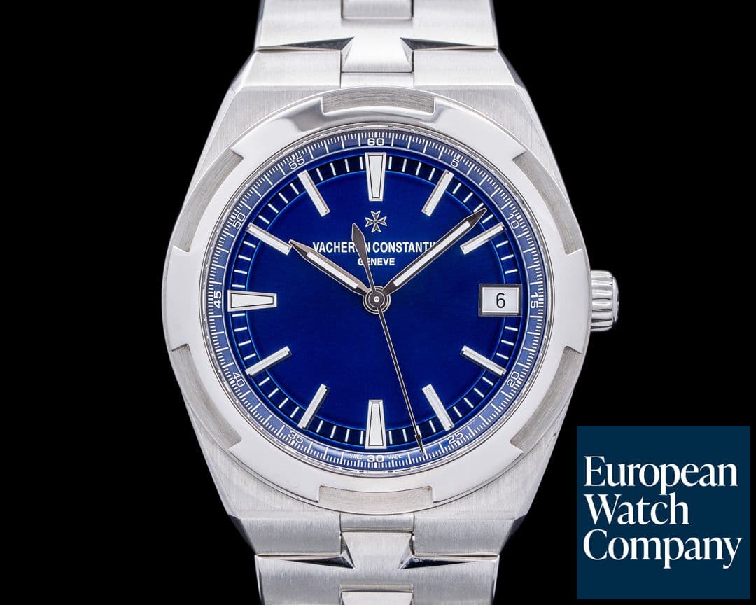 Image of Vacheron Constantin Overseas 4500v Automatic 41mm Blue Dial SS