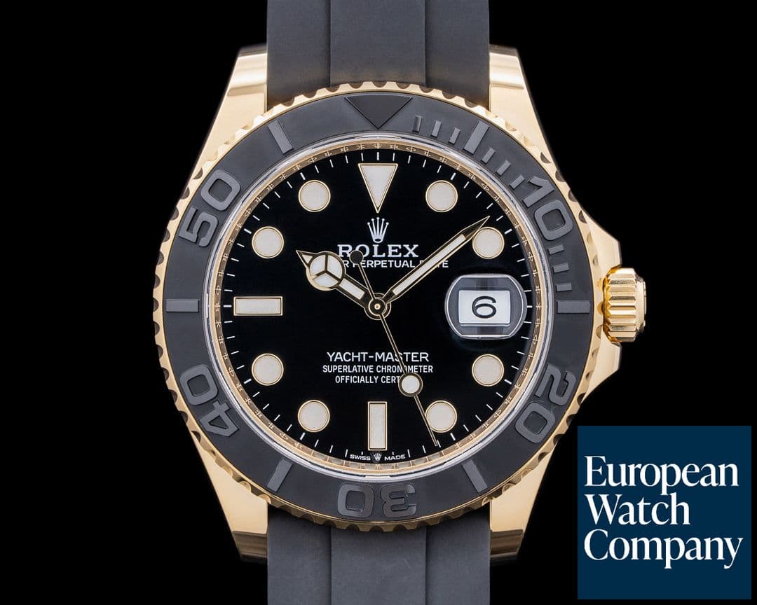 Image of Rolex Yacht Master 18K Yellow Gold / Rubber 42MM 2024