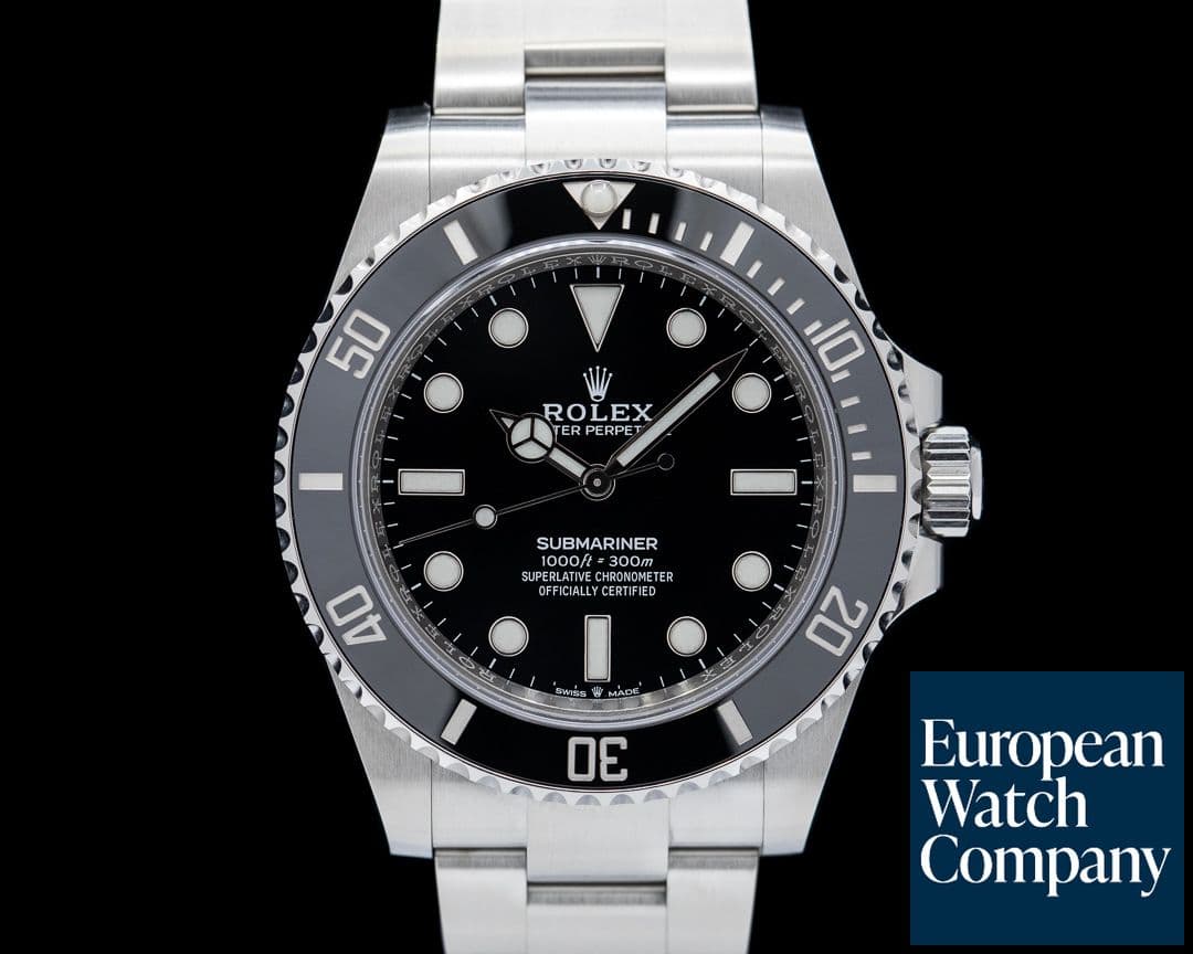 Image of Rolex Submariner 124060 No Date Ceramic Bezel 41MM
