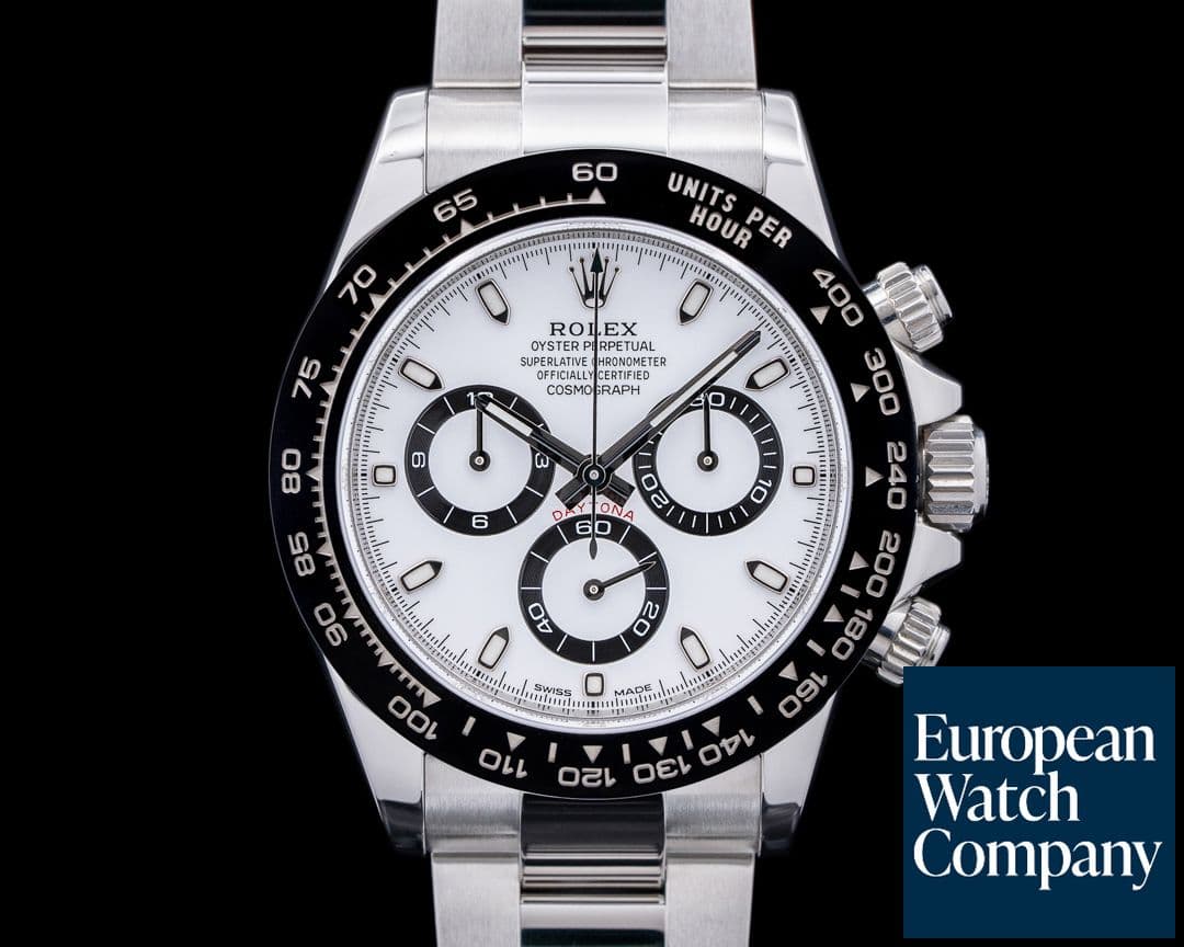 Image of Rolex Daytona 116500 Ceramic Bezel SS / White Dial