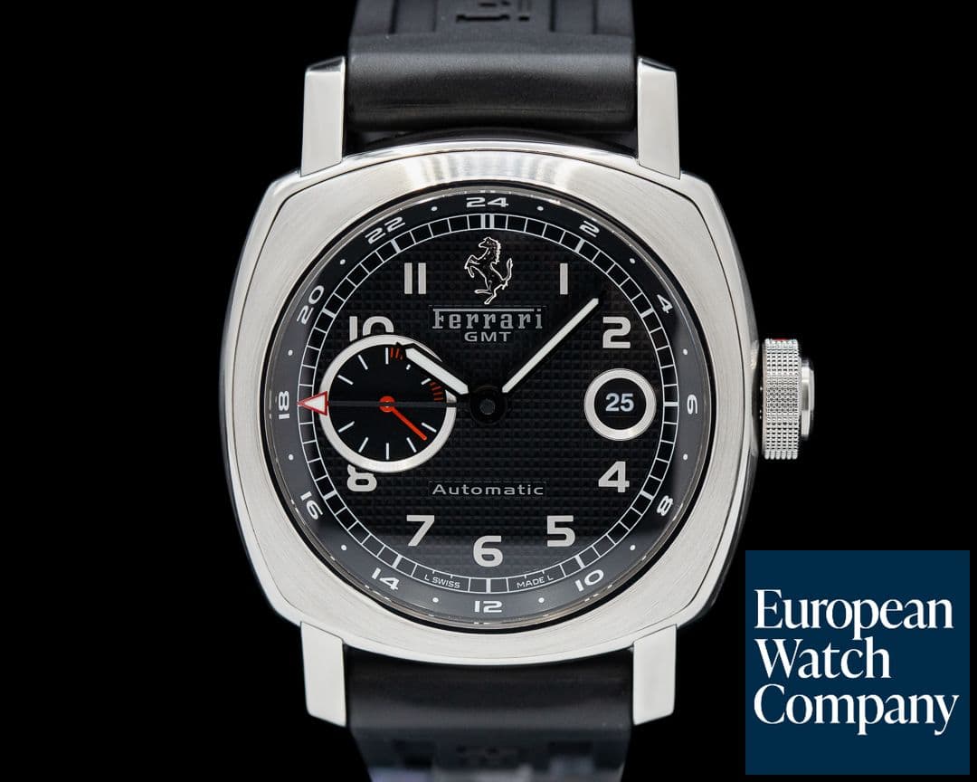 Image of Panerai Ferrari Granturismo GMT Black Dial