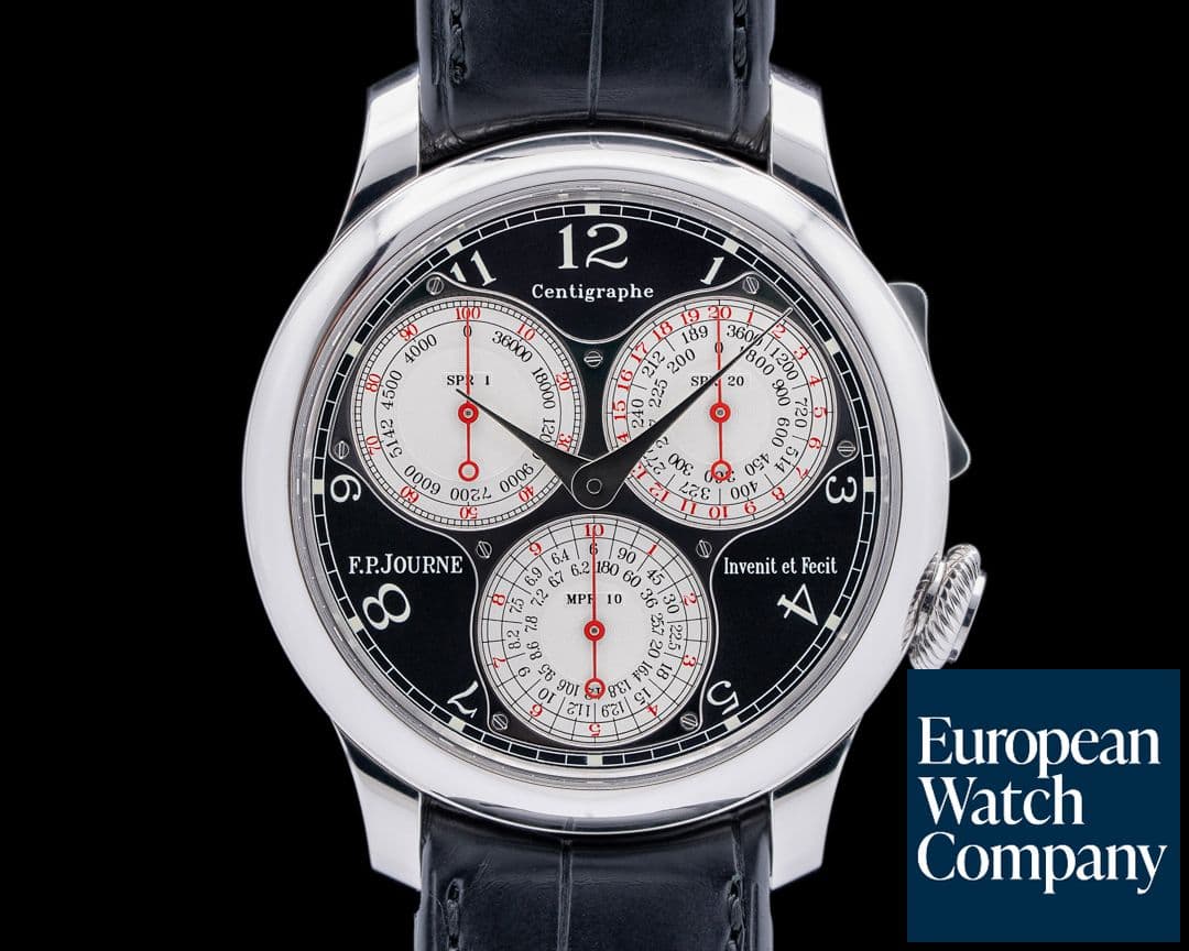Image of F. P. Journe Centigraphe Souverain Platinum BLACK LABEL