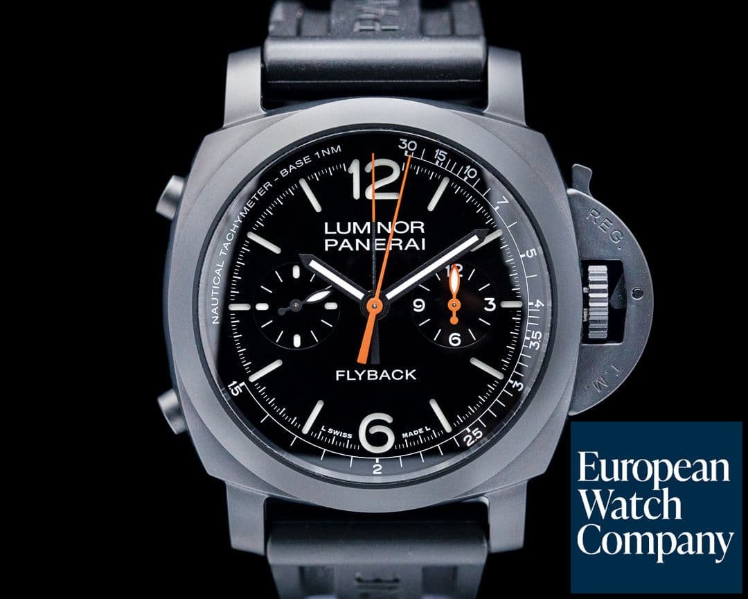 Image of Panerai Luminor 1950 Chrono Flyback Automatic Ceramica