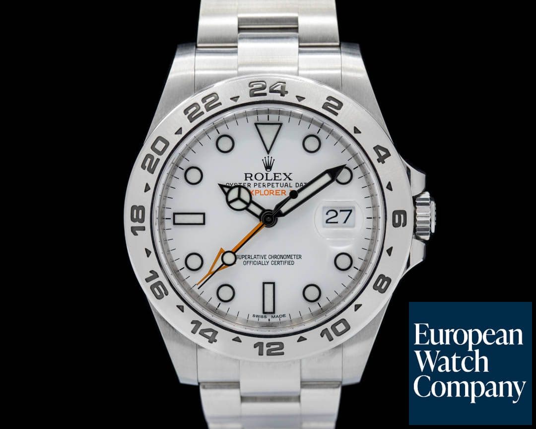 Image of Rolex Explorer II White Dial 216570 SS