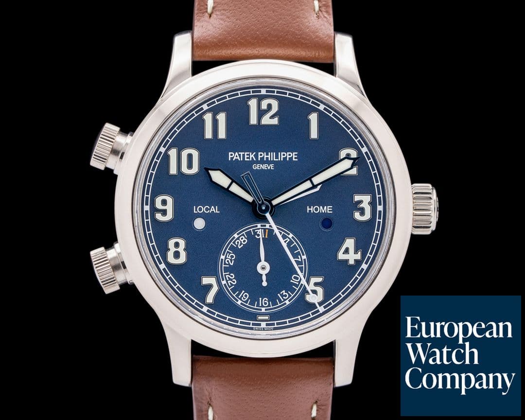 Image of Patek Philippe Mid Size 7234G Calatrava Pilot Travel Time