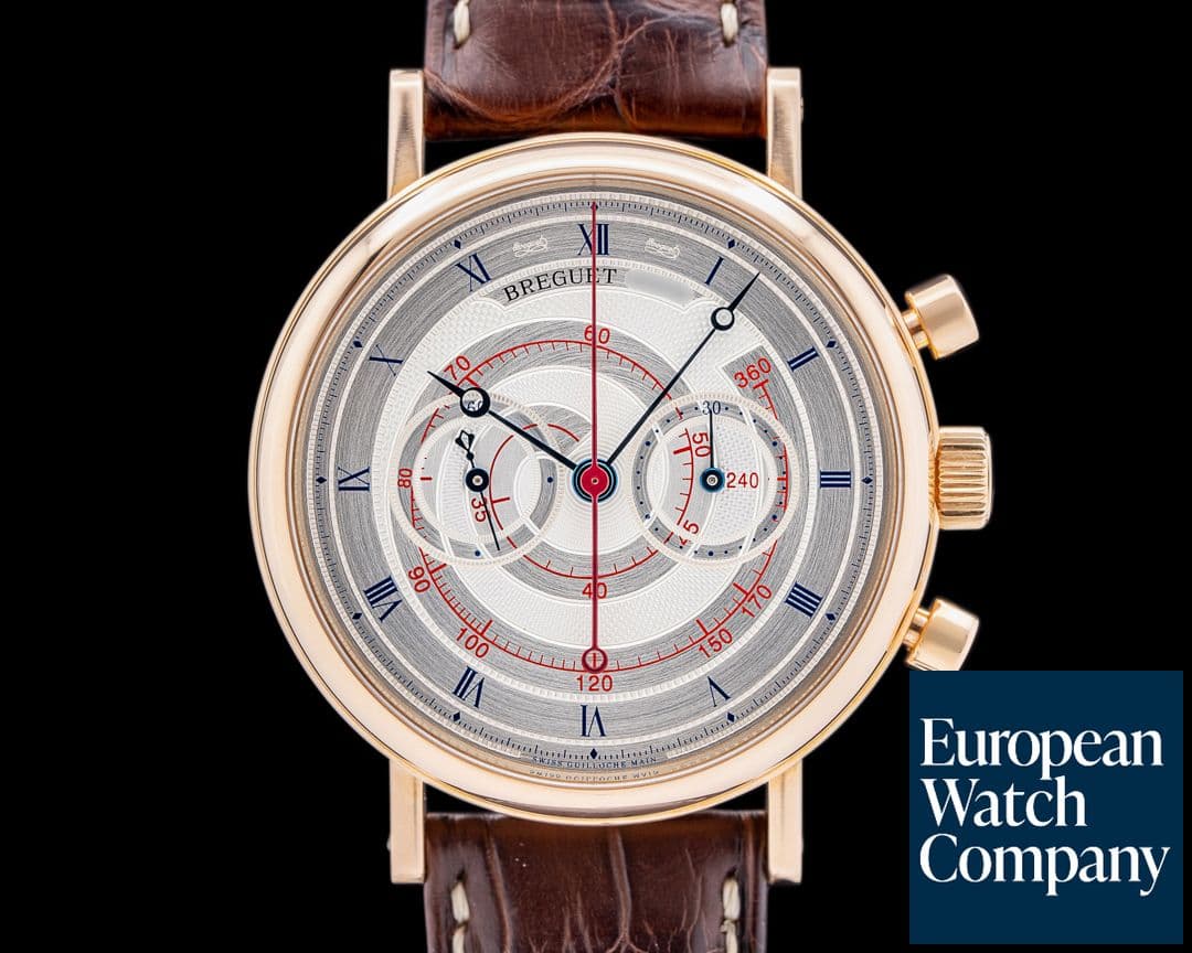 Image of Breguet Classique Chronograph 5247BR 18K Rose Gold UNWORN