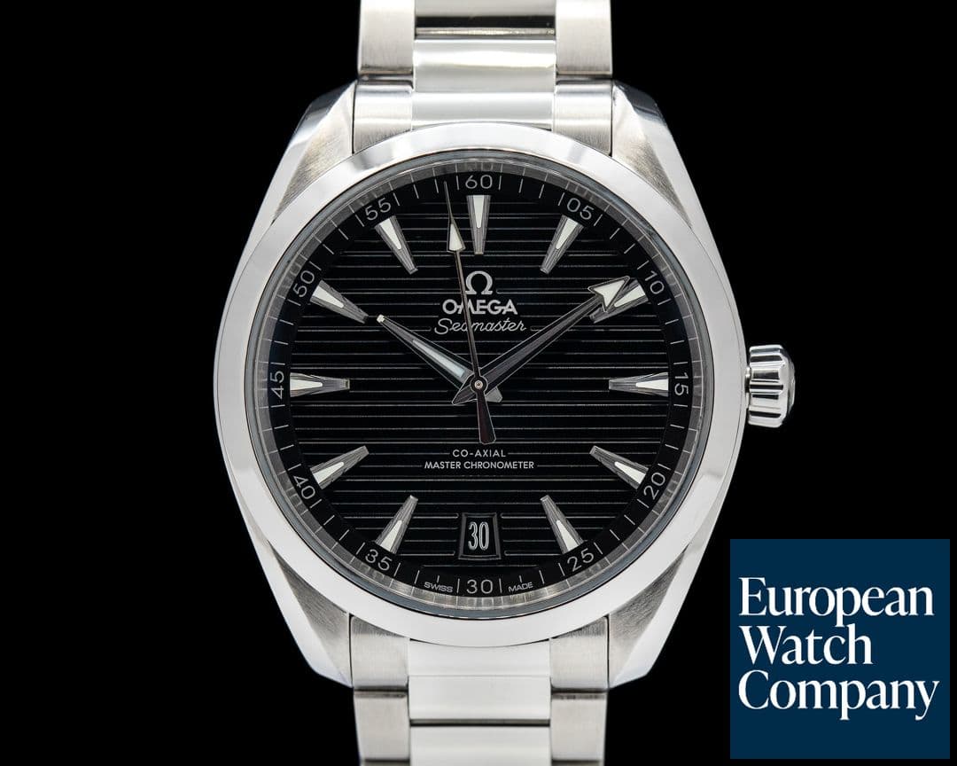 Image of Omega Seamaster Aqua Terra Co-Axial Master Black Dial SS / SS 41mm