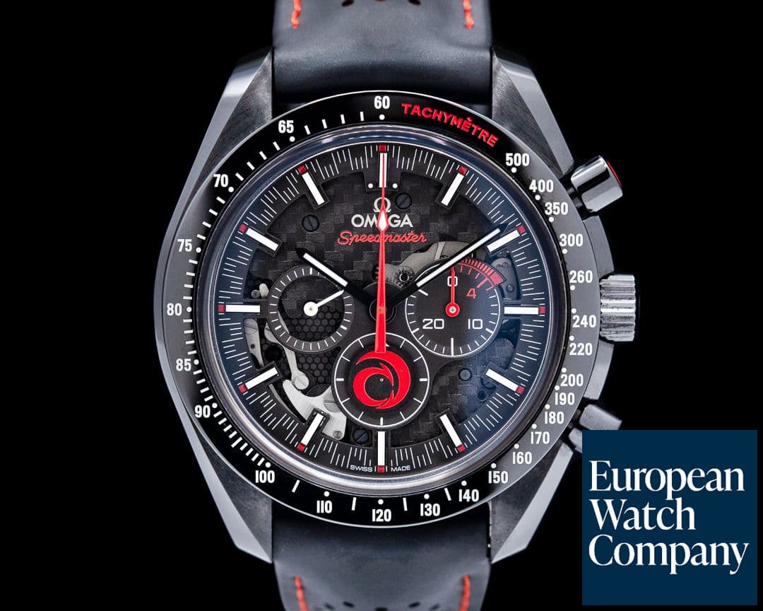 Image of Omega Dark Side of the Moon "Alinghi" Ceramic / Black Dial