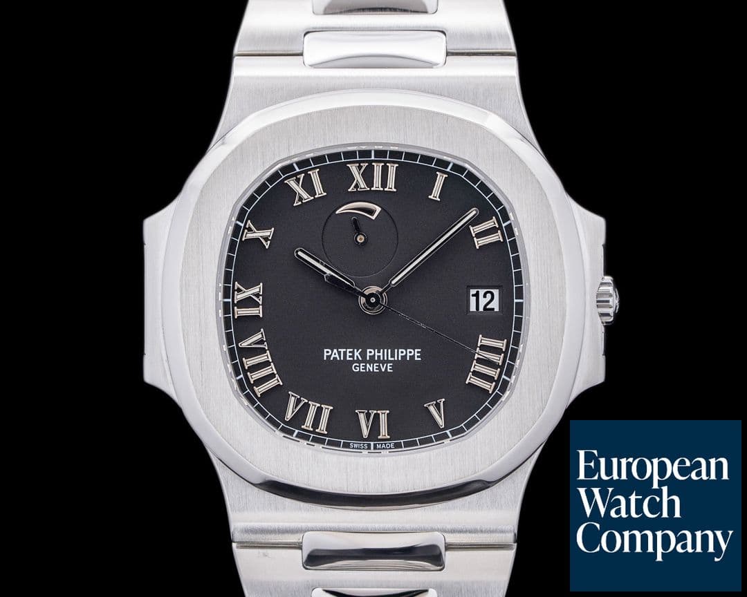 Image of Patek Philippe Nautilus 3710 "Comet" SS Black Dial