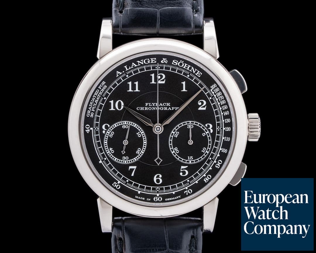 Image of A. Lange and Sohne 1815 414.028 Chronograph 18K White Gold
