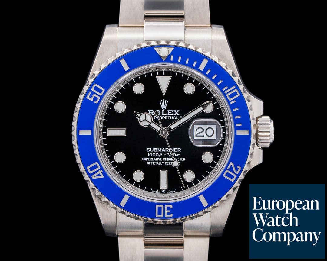 Image of Rolex Submariner Date 126619 18K White Gold Blue Bezel