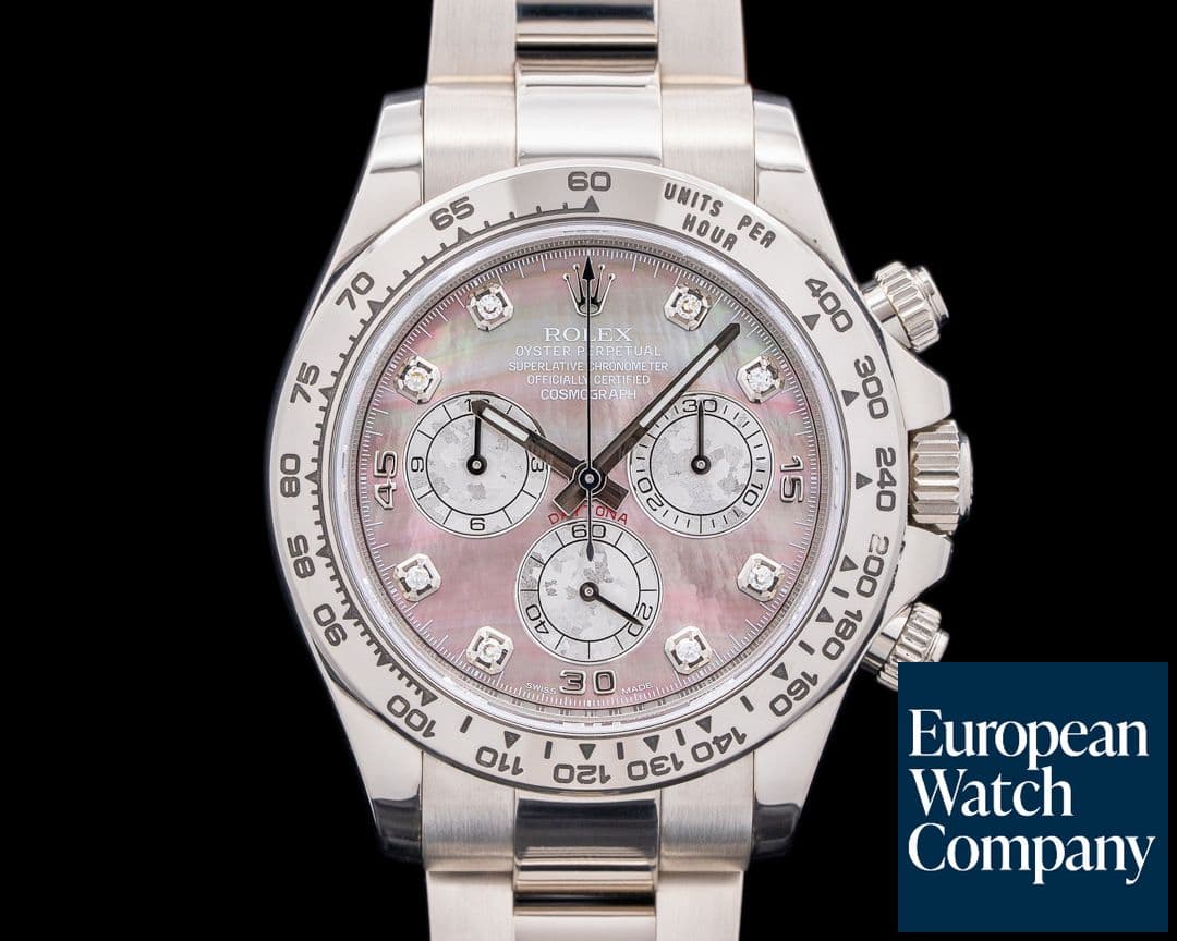 Image of Rolex Daytona 116509 MOP / Meteorite Dial 18K White Gold