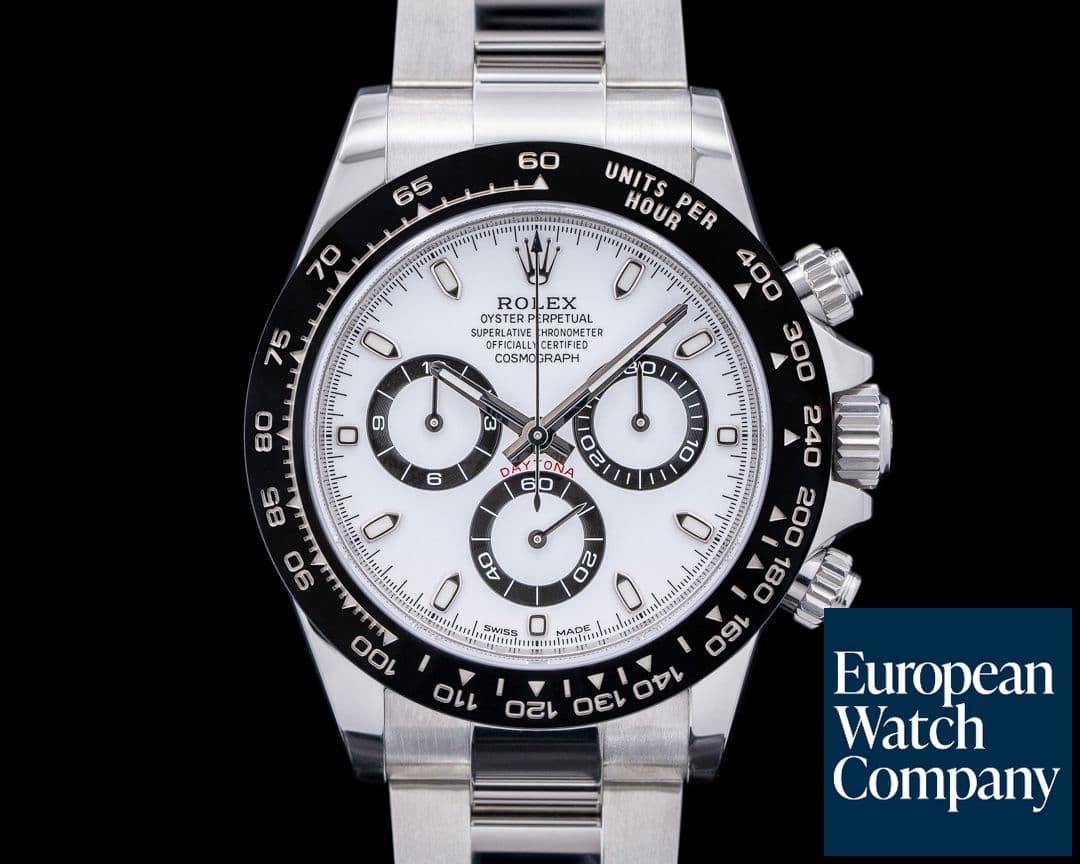 Image of Rolex Daytona 116500 Ceramic Bezel SS / White Dial