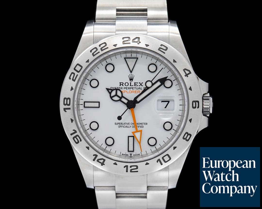 Image of Rolex Explorer II 226570 White Dial SS