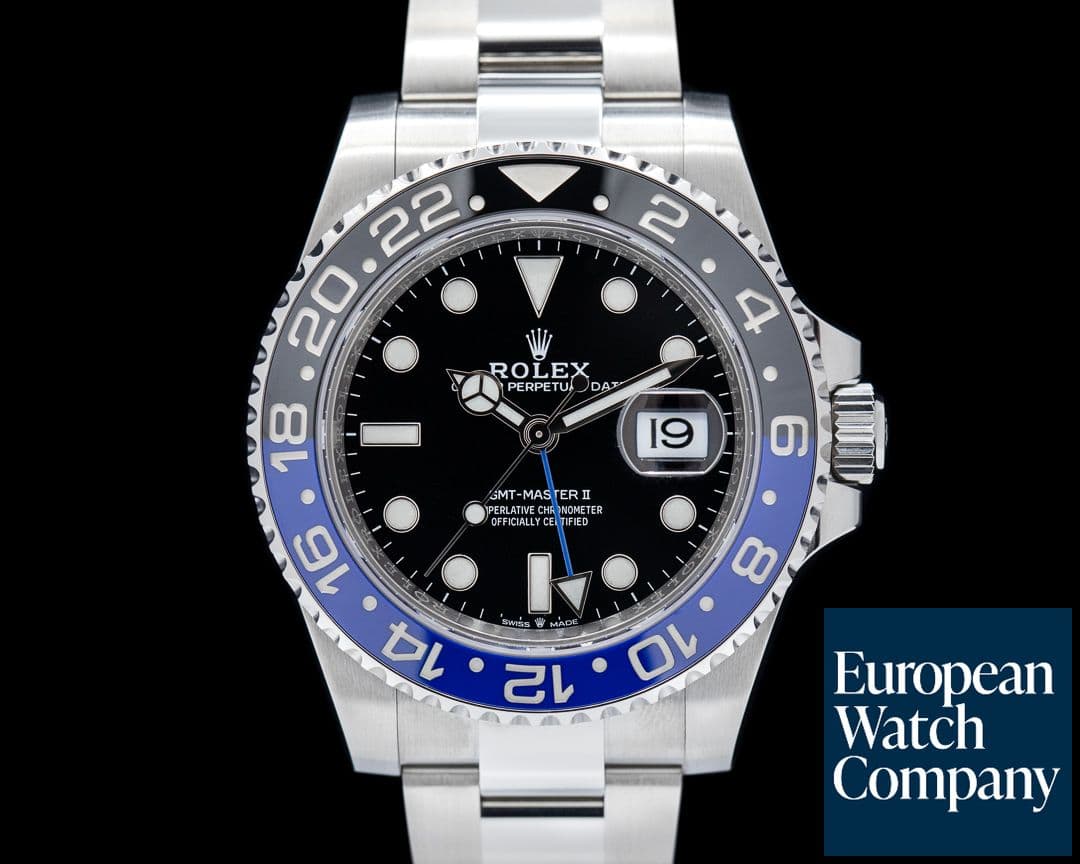 Image of Rolex GMT Master II 126710BLNR Ceramic "Batman" SS / Oyster