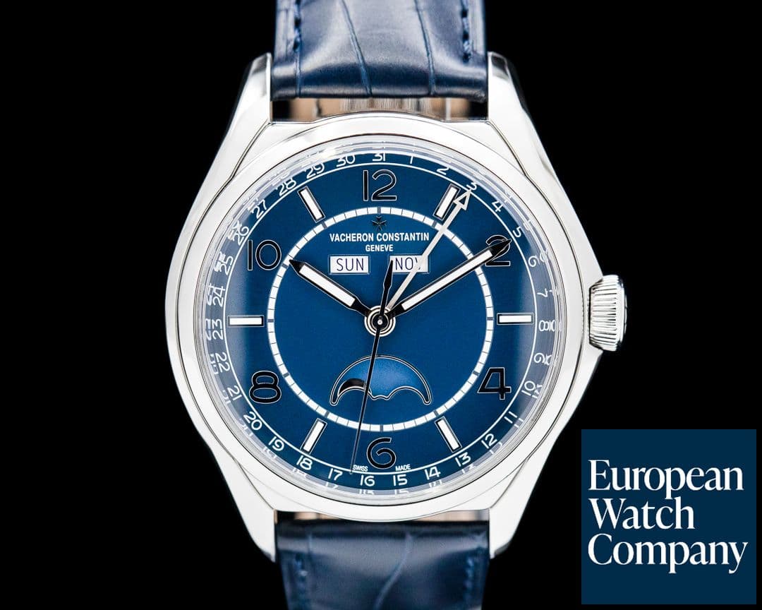 Image of Vacheron Constantin Fiftysix Complete Calendar SS Blue Dial
