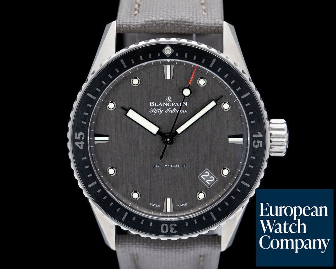 Image of Blancpain Fifty Fathoms Bathyscaphe Ti 2023