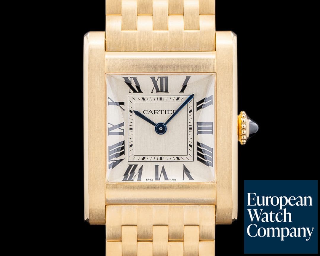 Image of Cartier Privee Collection Tank Normale WGTA0110 18k YG / Bracelet UNWORN