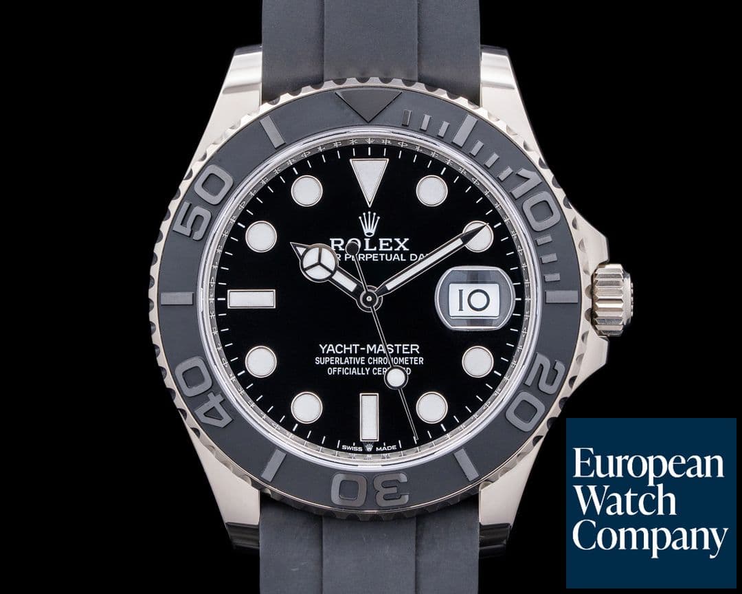 Image of Rolex Yacht Master 226659 18K White Gold / Rubber 42MM