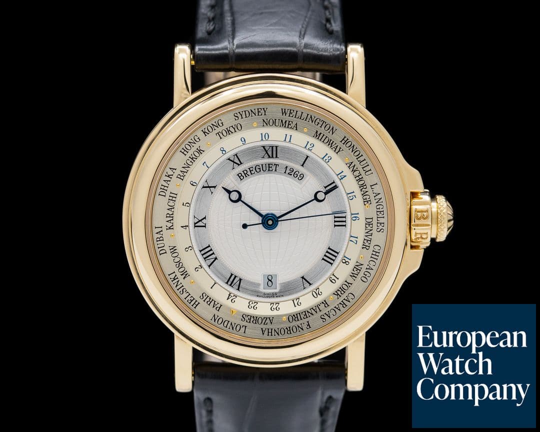 Image of Breguet Marine Hora Mundi 18K Yellow Gold