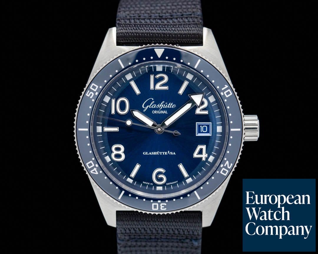 Image of Glashutte Original SeaQ Blue Dial SS / SS