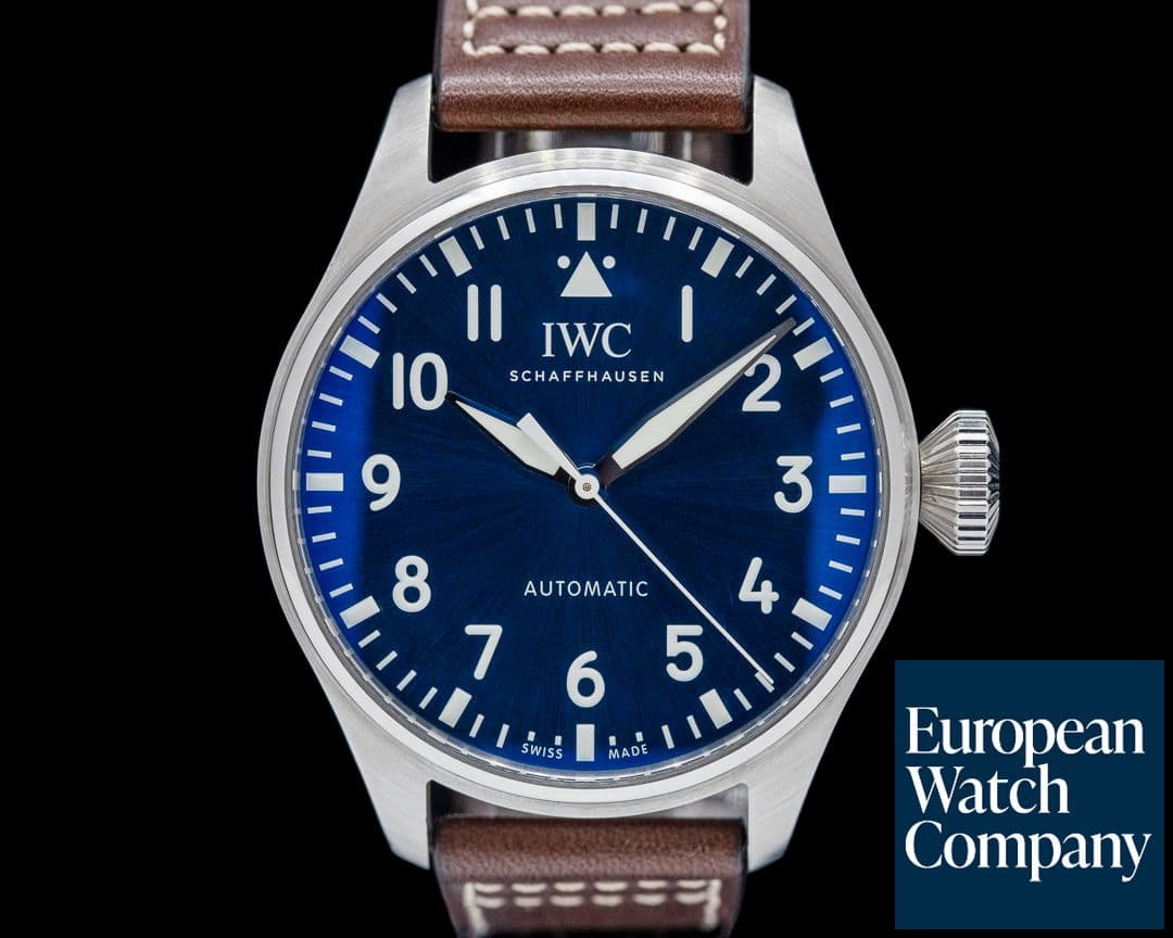 Image of IWC Big Pilot 43mm Blue Dial