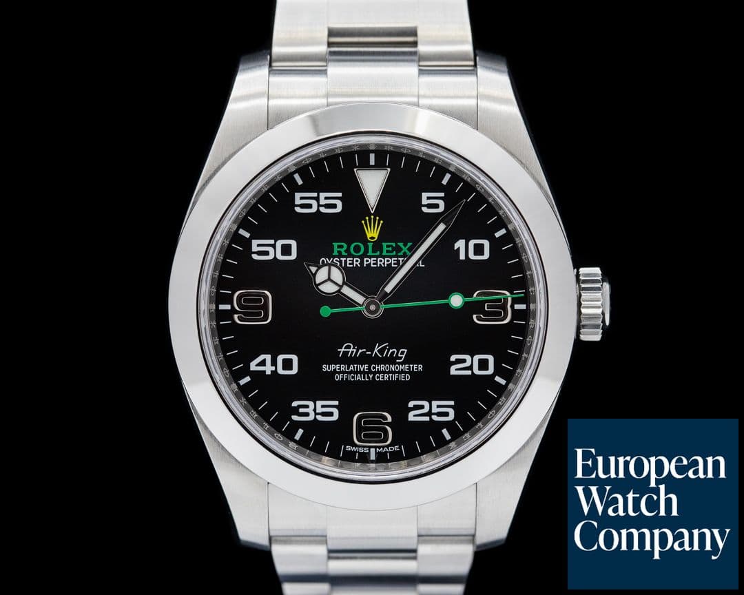 Image of Rolex Air King 116900 Black Dial SS