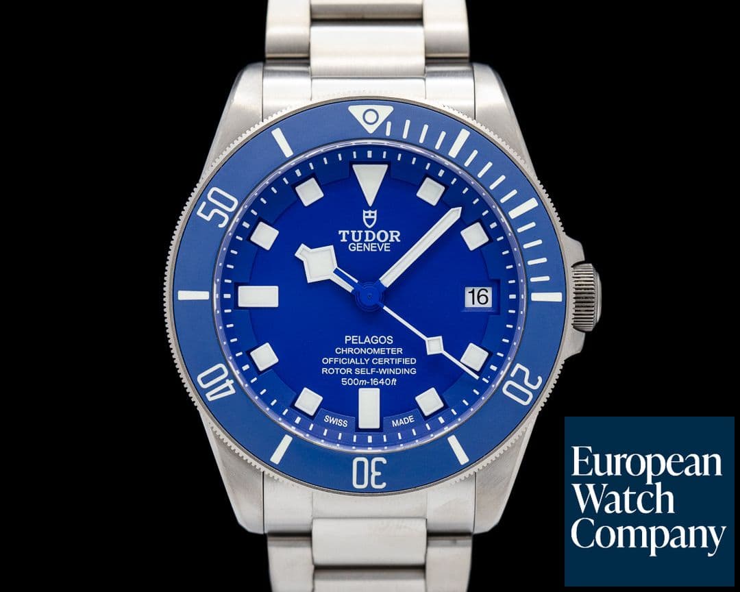 Image of Tudor Pelagos Blue Dial In-House Caliber Titanium