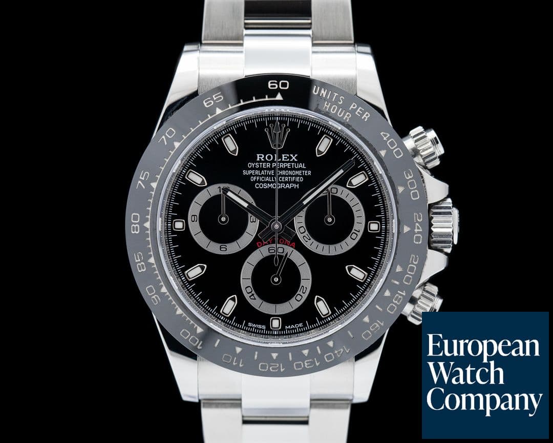 Image of Rolex Daytona 116500 Ceramic Bezel SS / Black Dial