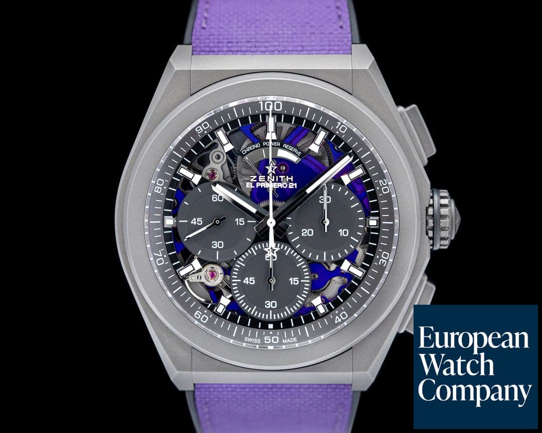 Image of Zenith Defy El Primero Ultraviolet 21 Titanium