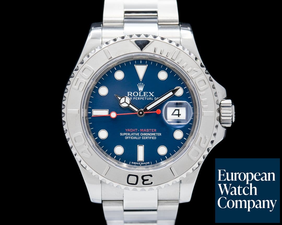 Image of Rolex Yacht Master 126622 SS Blue Dial / Platinum Bezel
