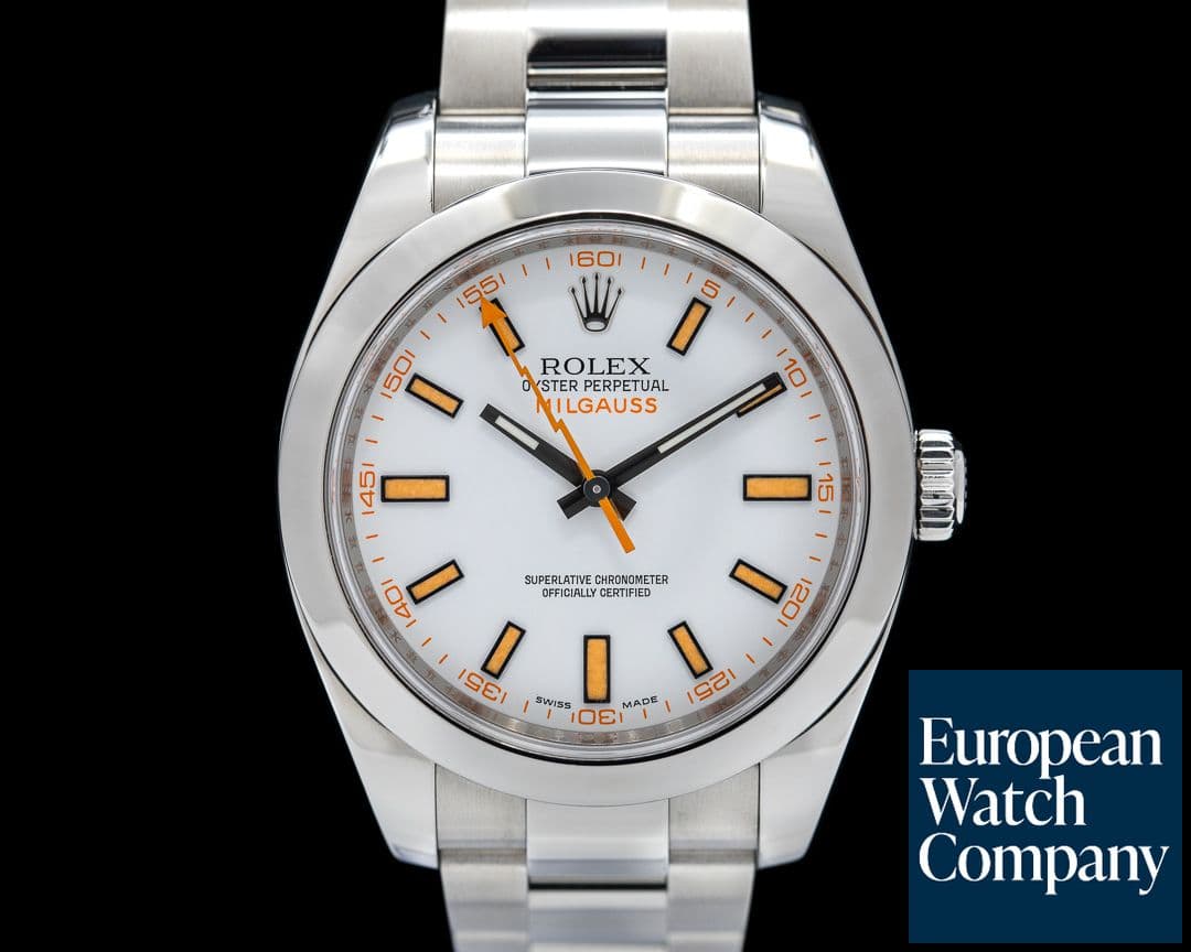 Image of Rolex Milgauss 116400 White Dial