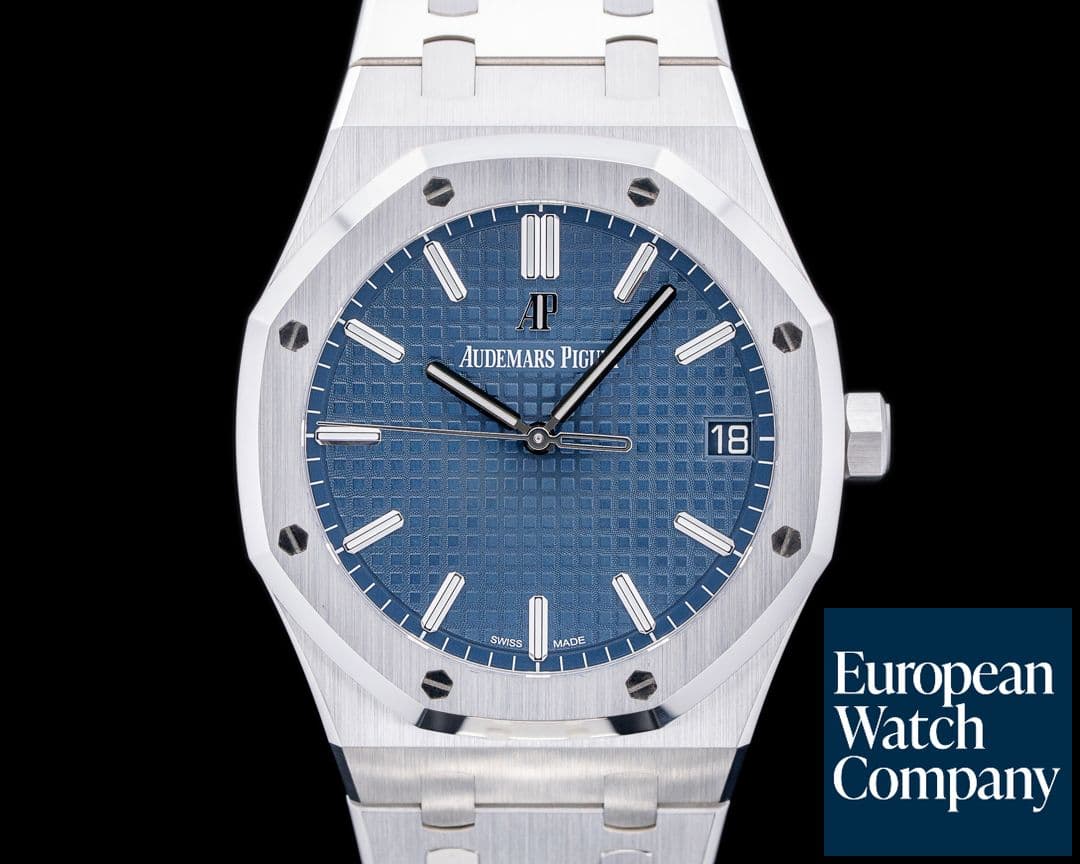 Image of Audemars Piguet Royal Oak Blue Dial 15500ST