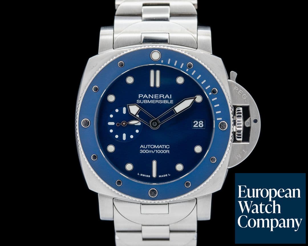 Image of Panerai Submersible Blue Notte 44mm