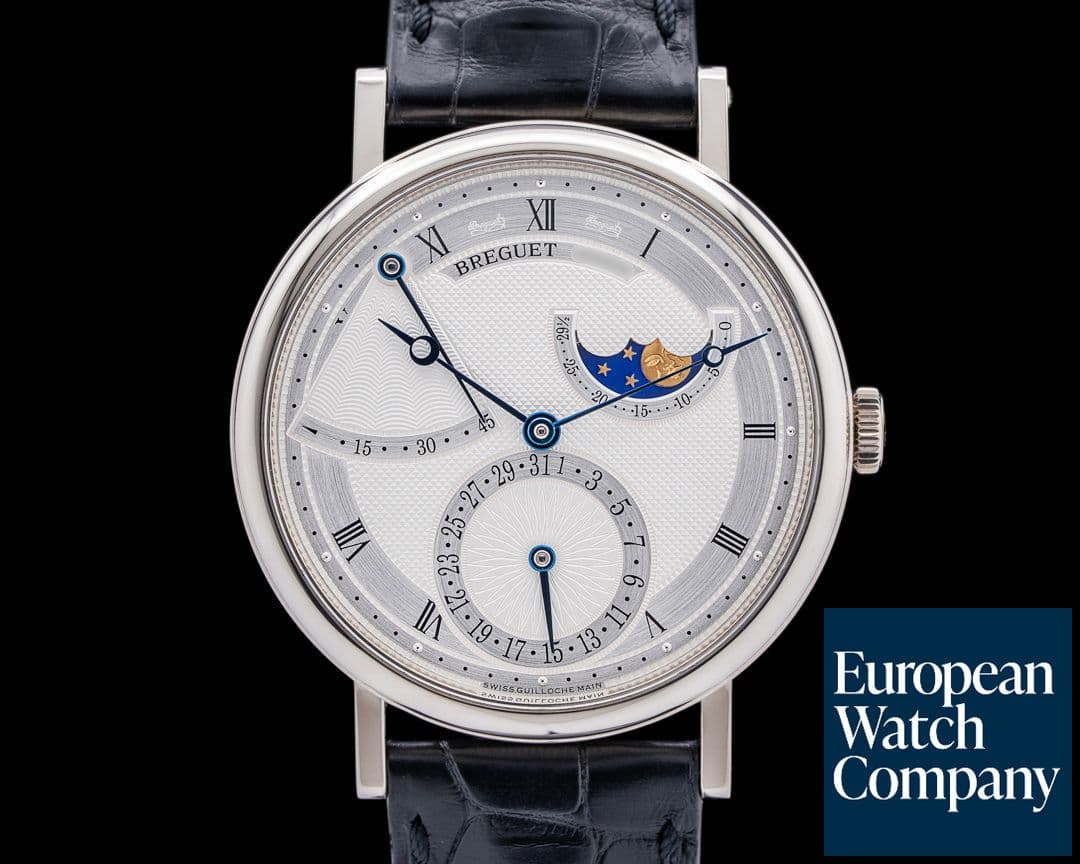 Image of Breguet Classique Power Reserve Moon 18K White Gold