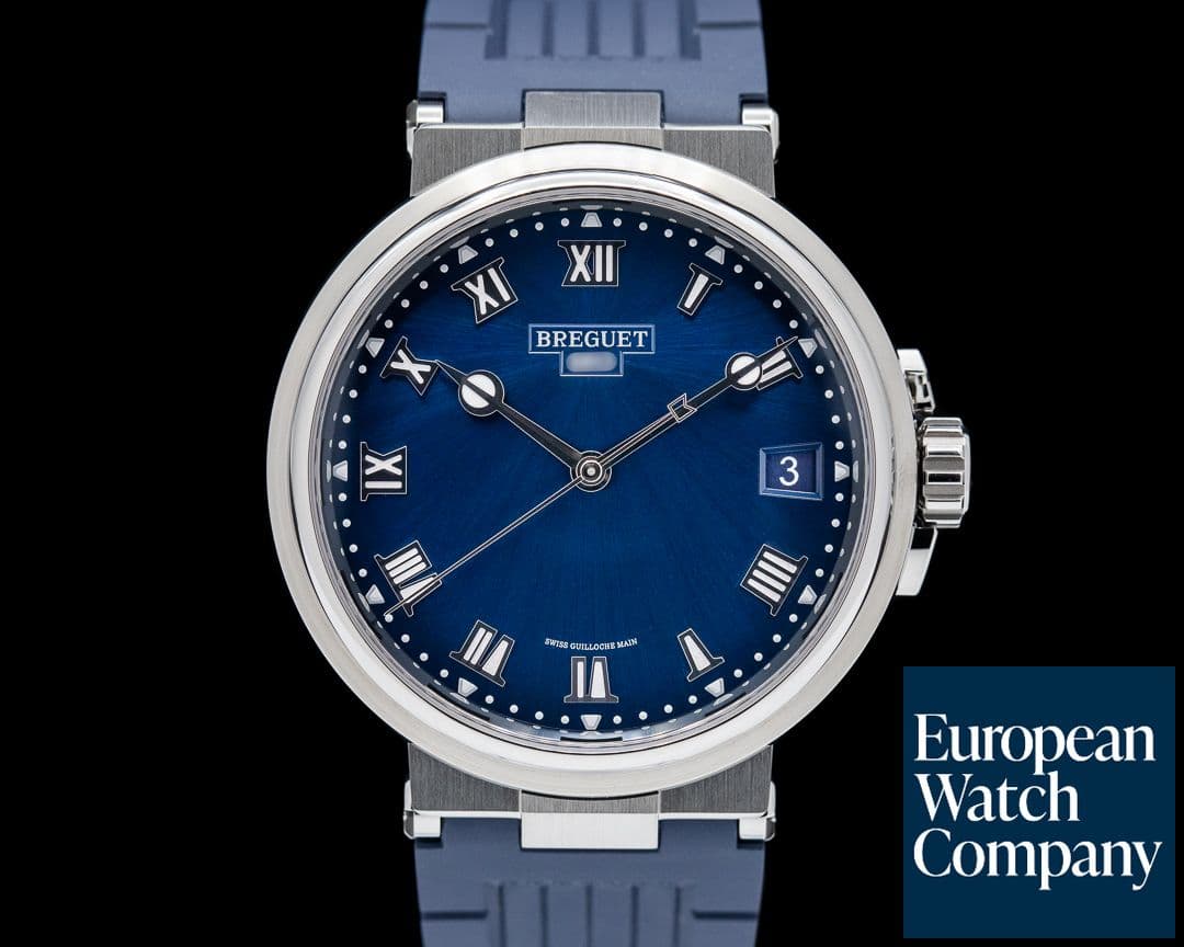 Image of Breguet Marine Automatic 5517 Titanium/Rubber 40MM